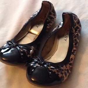 Sperry Top Sider slip ons girls 11